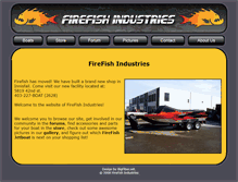 Tablet Screenshot of firefish.ca